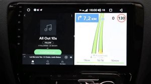 Навигатор, разделение экрана teyes Android
