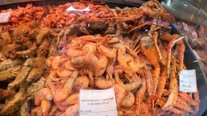 Цены на краба, креветку, икру, гребешок, рыбу во Владивостоке. Обзор рынков морепродуктов.