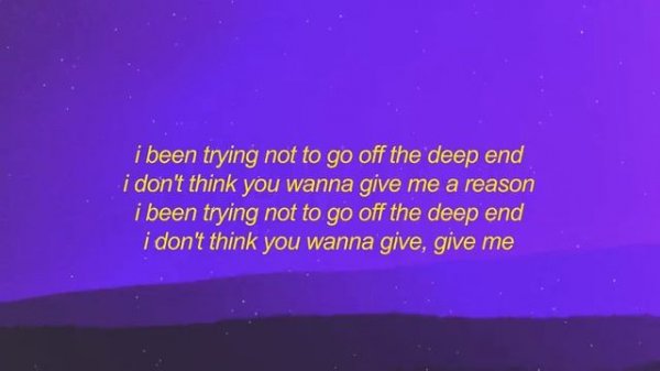 Fousheé - Deep End (Lyrics)   shawty gon get that paper shawty tongue rip like razor