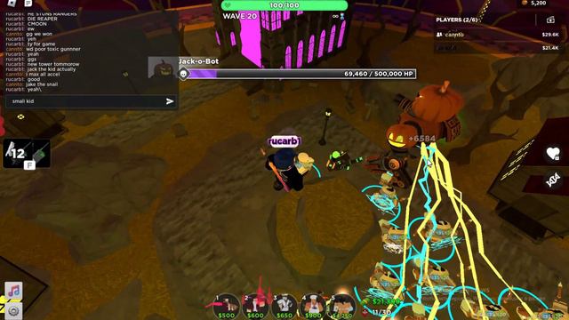 прохождение акта 2 тдс\completing Tds Act 2 #roblox #tds #halloween #halloween2023