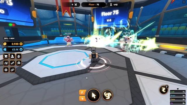 I COMPLETED THE TOWER IN ANIME CHAMPION SIMULATOR | Roblox смотреть онлайн