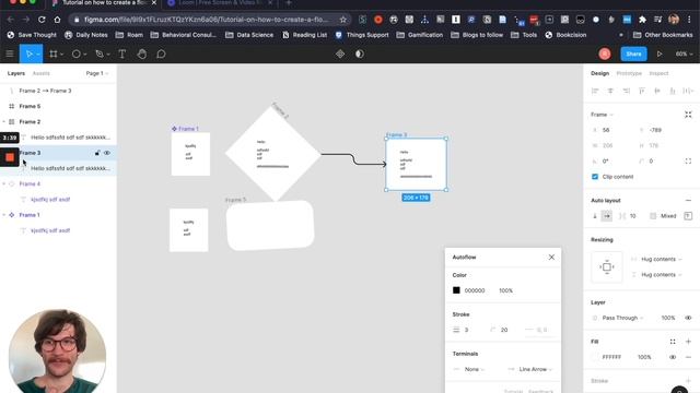 Quick Tutorial:  How To Make Easy Flowcharts In Figma