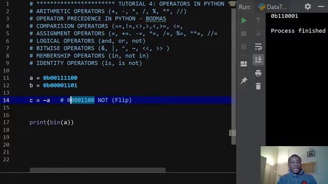 2019 Python Programming Tutorial 4.1 - Python Operators, Review of Binary Arithmetic смотреть онлайн
