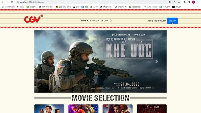 Demo project website CGV(Clone) use Spring Boot, Ajax, WebSocket, Docker... смотреть онлайн