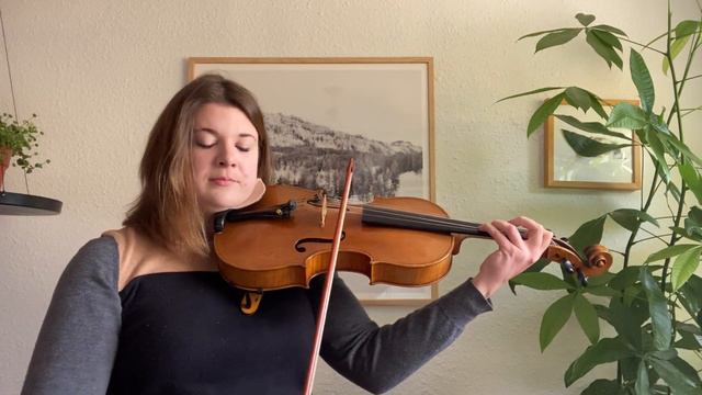 C Harmonic Minor 2 Octave Scale Viola