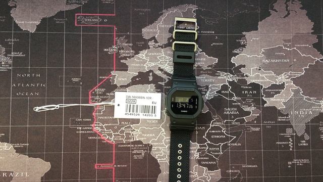 Обзор Casio G-Shock DW-5600BBN-1ER