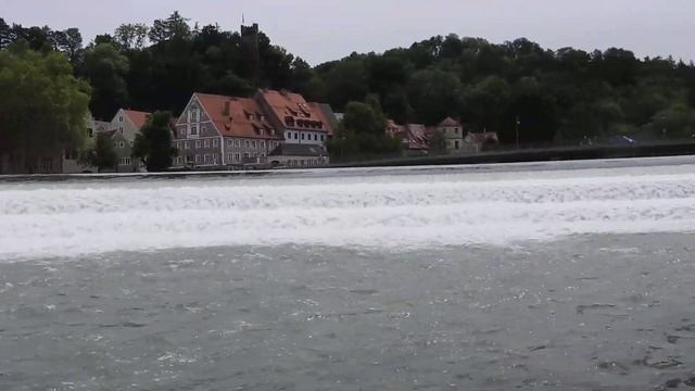 Прогулки по Баварии " башня Mutterturm( Башня Матери) Ландсберг на Лехе, /Мои прогулки по Германии. смотреть онлайн