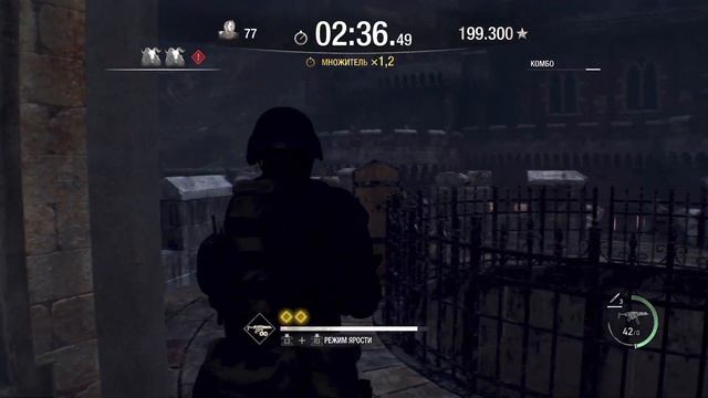 Resident Evil 4 Remake Mercenaries - Замок Хенк S+ Ранк смотреть онлайн