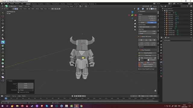 06.Blender Game Landscape.Castle War (Part6) смотреть онлайн