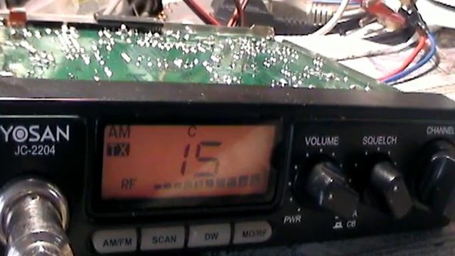 Ремонт CB радиостанции: суррогатная замена 2SC2314 (KTC1006) на советские КТ315 смотреть онлайн