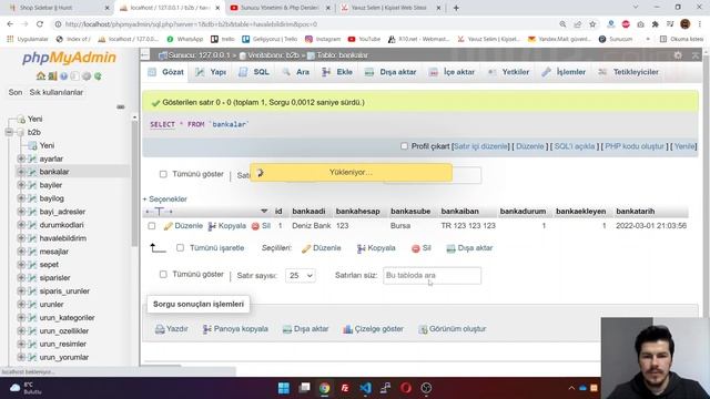 PHP & Ajax B2B E-ticaret Sitesi Eğitimi Bölüm-12 | Bayi Profil Havale Bildirim İşlemleri #yazılım смотреть онлайн