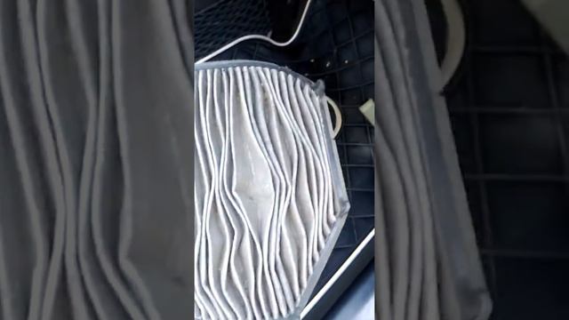 Mercedes W202, S202  замена фильтра салона