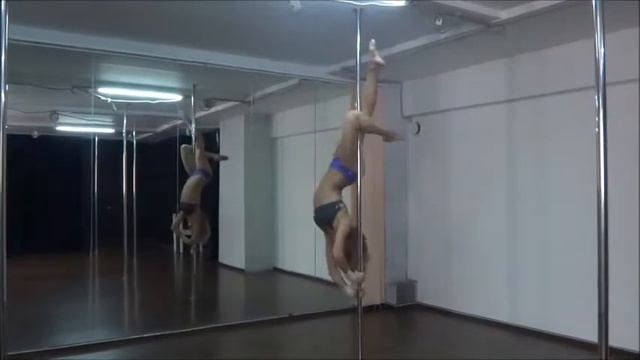 Acrobatic Pole Dance - Ксения Рыженкова #dance #poledance