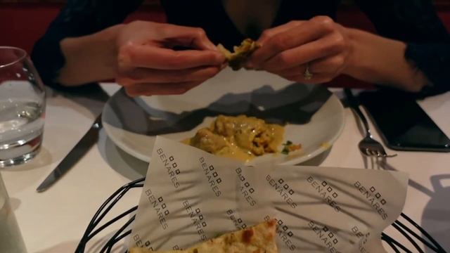 Michelin Star Benares, Mayfair | London Indian Vegetarian Food | Vlog 1 смотреть онлайн