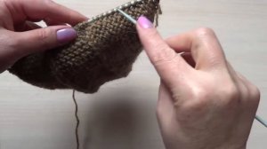 Мужские тапочки спицами