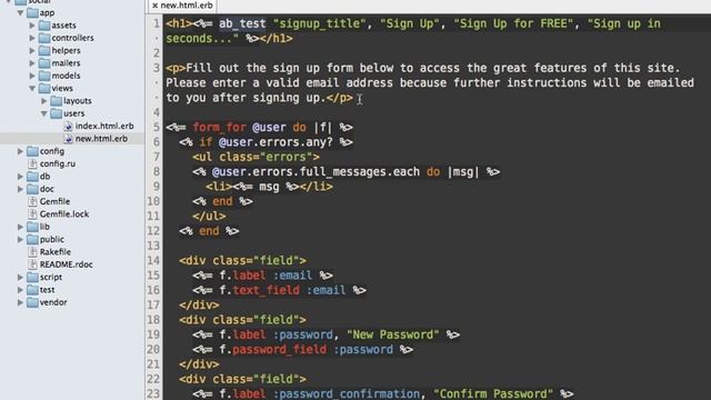 Ruby on Rails - Railscasts PRO #331 A/B Testing with Split (pro) смотреть онлайн