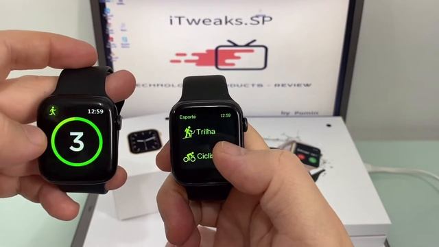 IWO W46 x IWO12 PRO (39 faces) COMPARATIVO COMPLETO, QUAL MELHOR SMARTWATCH? QUAL IWO VALE A PENA? смотреть онлайн