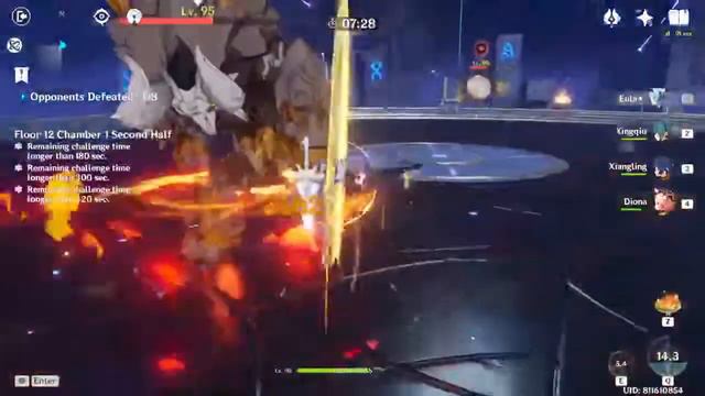 Tryhard Spiral Abyss, No Commentary | Genshin Impact смотреть онлайн