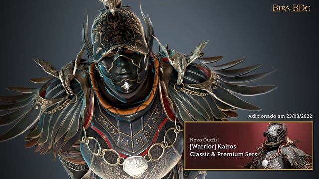 Black Desert Console: Warrior Outfit 