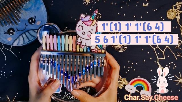 As long as you love me: Backstreet boys (Kalimba cover with tabs) смотреть онлайн