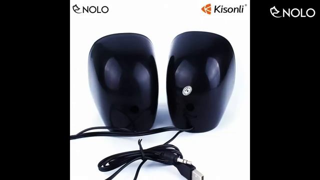 Loa Vi Tính Kisonli 2.0 AUX Model V360 Công Suất 6W Nguồn USB Cho Laptop Máy Tính Bàn Điện Thoại Ta смотреть онлайн