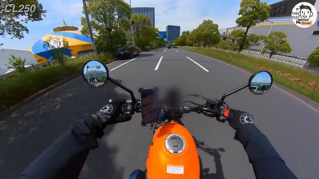 【高音質】Honda CL250 試乗、擬似ツーリング【排気音のみ】東京湾岸エリア смотреть онлайн