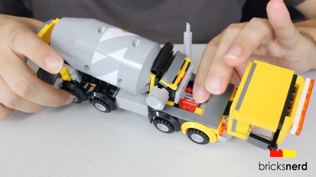 LEGO Cement Mixer Review, Unboxing, Time Lapse Build City 60018 смотреть онлайн