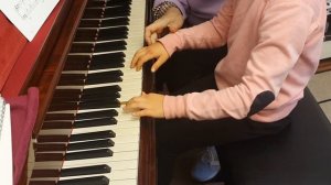 Hello Piano-4 - развитие техники у начинающих .       Finger exercises for beginners