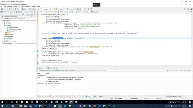 Загрузка JSON из MS SQL Server в ClickHouse через Debezium и Kafka смотреть онлайн