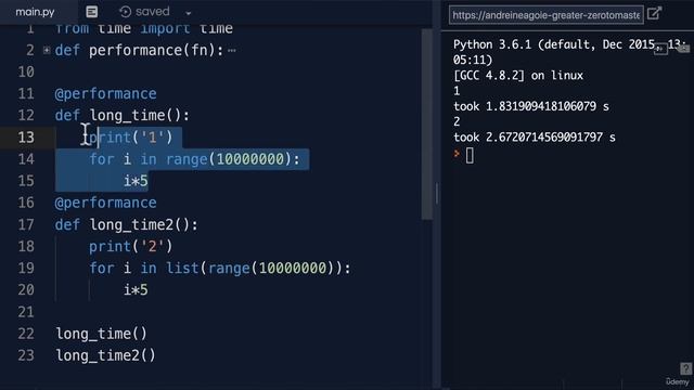 Generators Performance in Python - Python Full Course for Beginners 2023 смотреть онлайн