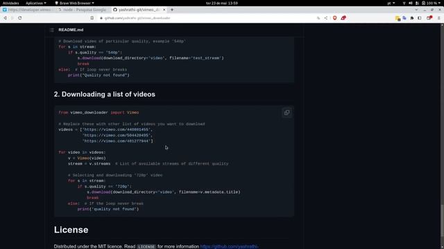 Robô Python - Baixando + de 200 vídeos do Vimeo смотреть онлайн