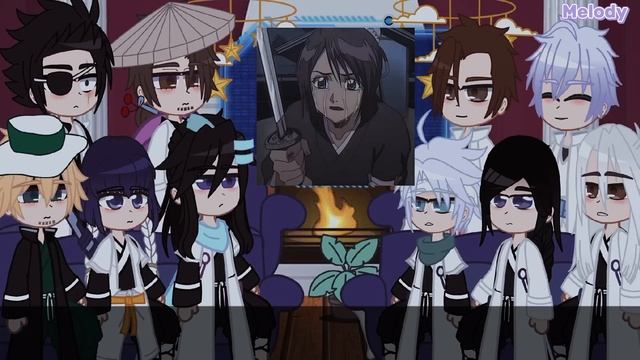 React Capitanes Bleach To Ichigo Kurosaki And Tybw//реакция капитанов блич на тик ток//react 1/2