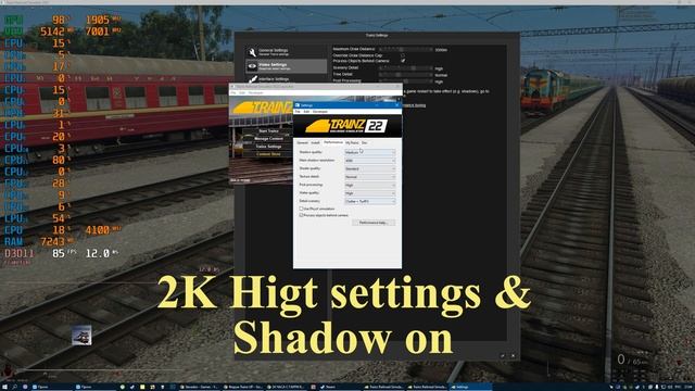 Trainz 2022  GAMING TEST
