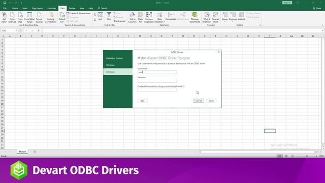 Connect to PostgreSQL with Tableau, Excel and Power Bi through an ODBC driver in 2 minutes смотреть онлайн