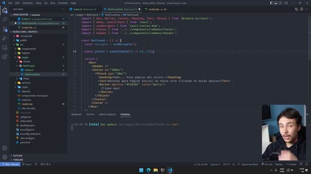 Página 404 personalizada com React Router DOM V6 - Tips N' Tricks #31 смотреть онлайн