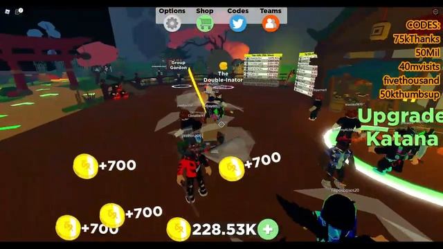 ALL NEW SECRET *UPDATE* CODES! ?️ Roblox Katana Simulator Codes ?️ смотреть онлайн