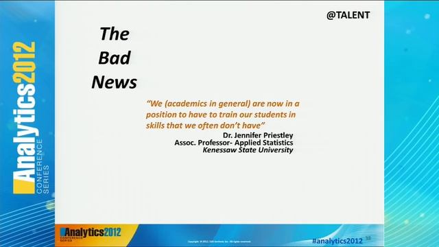 Big Data Analytics: The Revolution Has Just Begun смотреть онлайн