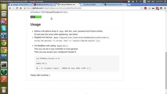 Silex and RedBean PHP Intro смотреть онлайн