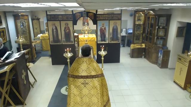 19.10.17 Вечерня. Утреня. 1 Час. смотреть онлайн