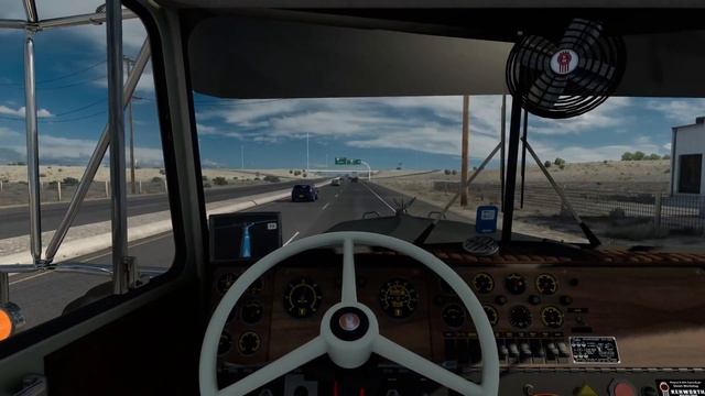 Kenworth W900A (Haulin' Marble Blocks) | Custom Wilson Flatbed Trailer | American Truck Simulator смотреть онлайн
