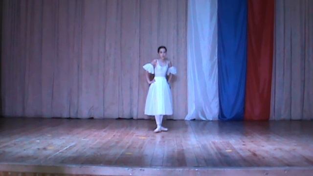 Репетиция  ЖИЗЕЛЬ. Ульяна Медова отрабатывает свою партию