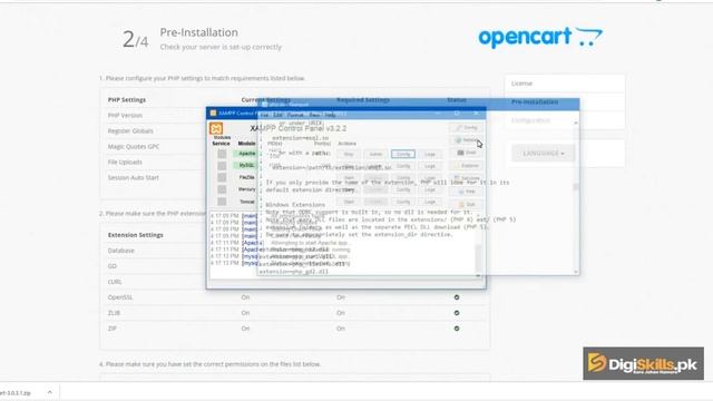 Opencart localhost Installation Tutorial смотреть онлайн