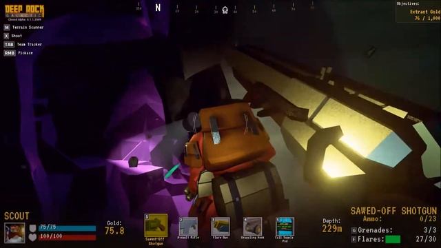 Not the Mines of Moria - Deep Rock Galactic Alpha Gameplay смотреть онлайн