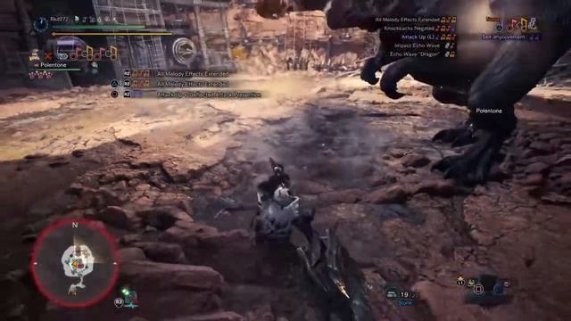MHW Iceborne: MR4 Special Arena Fulgur Anjanath, Hunting Horn Freestyle, 4'48"28 смотреть онлайн