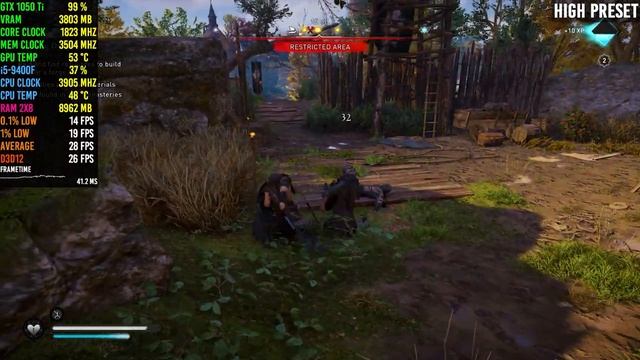 Assassin's Creed Valhalla - GTX 1050 Ti - Low vs. Med vs.High vs. Custom Settings - 1080p смотреть онлайн