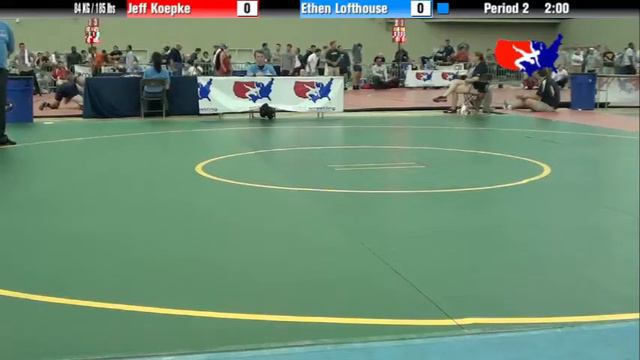 University Nat`ls FS 84 KG / 185 lbs: Jeff Koepke vs. Ethen Lofthouse смотреть онлайн