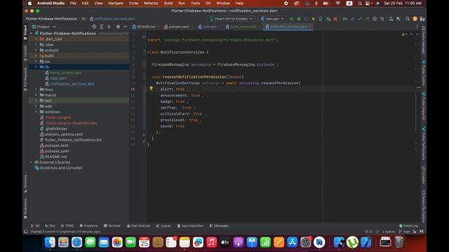 Part-2 How to Get Flutter Firebase Notifications Permissions смотреть онлайн