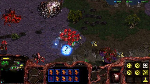 the swarms with the big boy spores [UEDAIP Vanilla Zerg Campaign Mission 09] смотреть онлайн