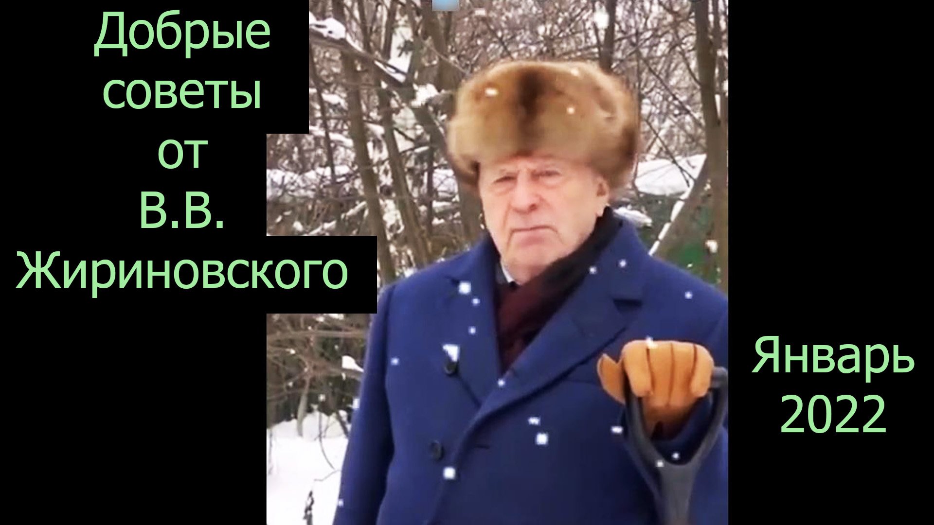 Добрые советы от Жириновского, янв.2022 смотреть онлайн
