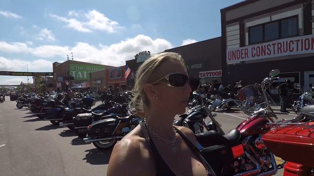 Sturgis ride through Spearfish Canyon part 1 смотреть онлайн